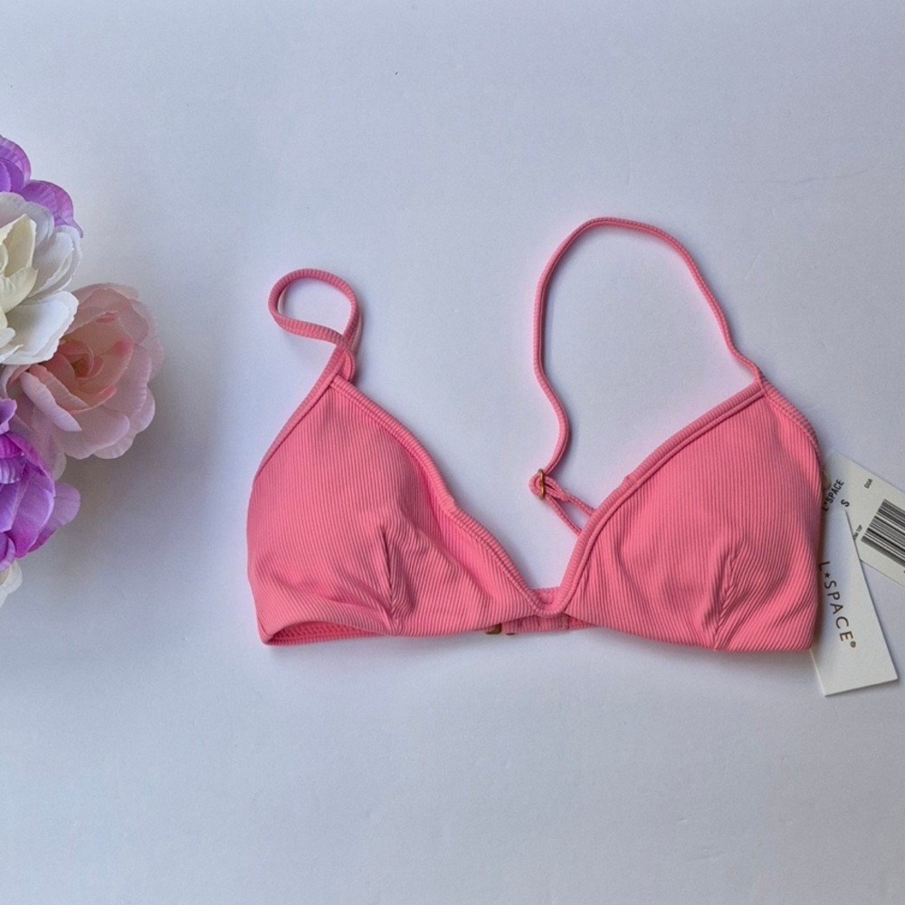 L*space Helena Bikini Women Top Color GUA.  Size SMALL.